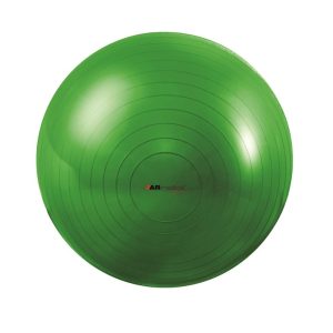 Fizioterapijas bumba zaļa 85 cm. ar pumpi