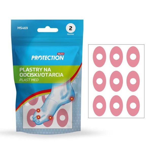Ieliktņu komplekts pēdai PLAST MED, izmērs 2