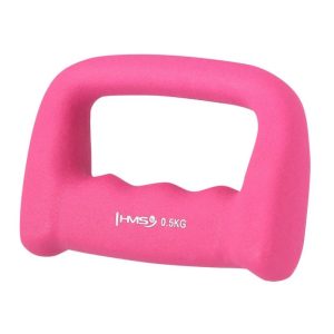 Kastetes hantele HMS 0,5kg ar neoprēna apvalku