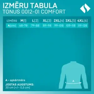 Korsete jostas daļai 0012-01 Comfort