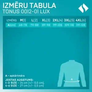 Korsete jostas daļai 0012-01 LUX