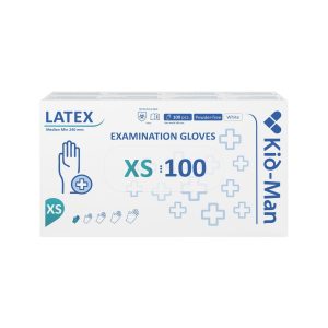 Lateksa cimdi N100, izmērs XS
