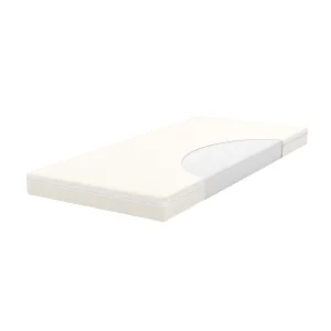 Medicīniskais matracis PAVI ar kokvilnas pārvalku, izmērs 200 x 90 x 12 cm, blīvums 25 kg/m3
