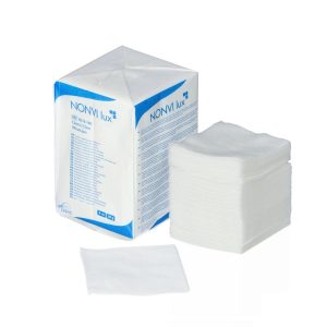Nestirili tamponi, 30G, 4ply, 7,5×7,5cm, 100 gab.