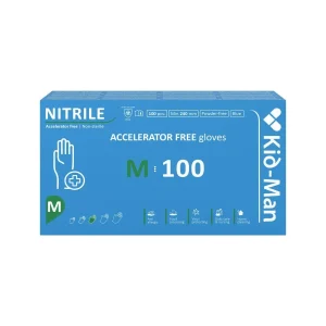 Nitrila cimdi bez akceleratoriem, N100, izmērs M