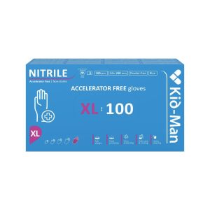 Nitrila cimdi bez akceleratoriem, N100, izmērs XL