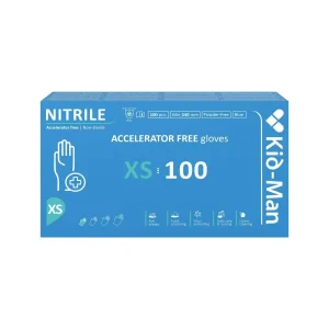 Nitrila cimdi bez akceleratoriem, N100, izmērs XS