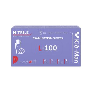 Nitrila cimdi, N100, izmērs L