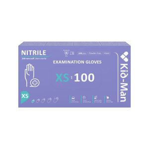 Nitrila cimdi, N100, izmērs XS