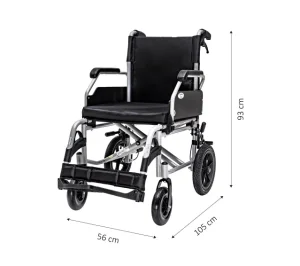 Pavadoņa vadāms ratiņkrēsls, izmērs 38 cm