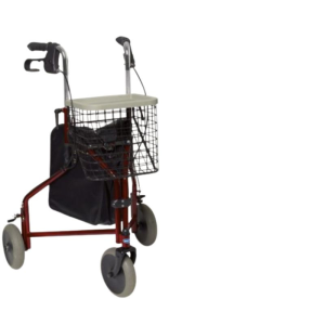 Rollators ar 3 riteņiem P429/2 Delta svara izturība 135kg