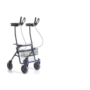 Rollators ar 4 riteņiem RP691 ar apakšdelma balstiem svara izturība 130kg