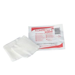 Sterili marles tamponi bez rentgena, 17th, 8ply, 5x5cm, 5 gab.