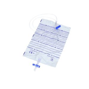 Urīna maiss, sterils, 2000ml, noteka 90cm, satur ftalātus, A10